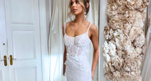 Load image into Gallery viewer, Bohemian Wedding Dress-Lace Backless Wedding Gown | Wedding Dresses
