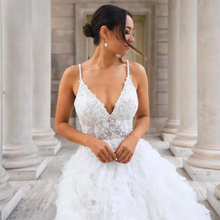 Load image into Gallery viewer, Princess Wedding Dress-Lace Ball Gown Wedding Dress | Wedding Dresses
