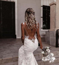 Load image into Gallery viewer, Mermaid Wedding Dress-Sexy Lace Beach Wedding Dress | Wedding Dresses
