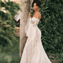 Load image into Gallery viewer, Long Sleeve Wedding Dress-Sweetheart Lace Mermaid Wedding Dress | Wedding Dresses
