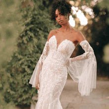 Load image into Gallery viewer, Long Sleeve Wedding Dress-Sweetheart Lace Mermaid Wedding Dress | Wedding Dresses
