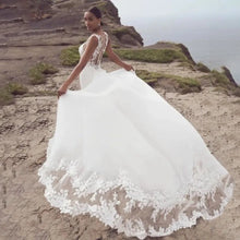 Load image into Gallery viewer, Mermaid Wedding Dress- Backless Lace Mermaid Wedding Dress | Wedding Dresses
