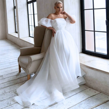 Load image into Gallery viewer, Off the Shoulder Wedding Dress-Sweetheart Bridal Gown | Wedding Dresses
