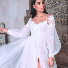 Load image into Gallery viewer, Beach Wedding Dress-Bohemian Beach Bridal Gown | Wedding Dresses
