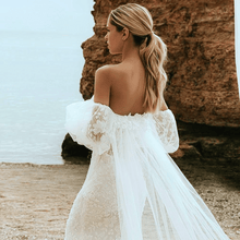 Load image into Gallery viewer, Mermaid Wedding Dress-Vintage Beach Wedding Dress | Wedding Dresses
