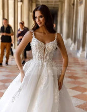 Load image into Gallery viewer, Sexy Wedding Dress-Princess Puffy Lace Wedding Dress | Wedding Dresses
