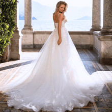 Load image into Gallery viewer, Lace Wedding Dress-Sexy Sweetheart Vintage Wedding Dress | Wedding Dresses
