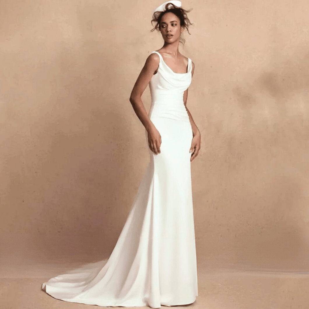 Sexy Wedding Dress-Sheath Wedding Dress-Open Back | Wedding Dresses