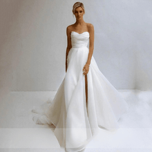 Load image into Gallery viewer, Simple Wedding Dress-Backless Strapless Wedding Dress | Wedding Dresses
