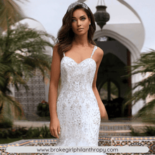 Load image into Gallery viewer, Mermaid Wedding Dress-Sweetheart Backless Lace Wedding Dress | Wedding Dresses
