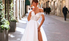 Load image into Gallery viewer, Backless Wedding Dress-Vintage Lace A Line Bridal Gown | Wedding Dresses
