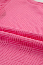 Load image into Gallery viewer, Drawstring Shorts Set | Pink Ruffled Sleeve Tee and Shorts
