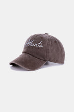 Load image into Gallery viewer, ATLANTA Embroidered Baseball Cap
