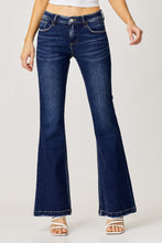 Load image into Gallery viewer, RISEN Low Rise Flare Blue Jeans

