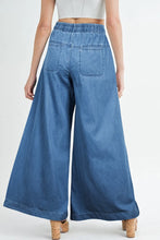 Load image into Gallery viewer, Wide Leg Jeans | Drawstring Elastic Waist

