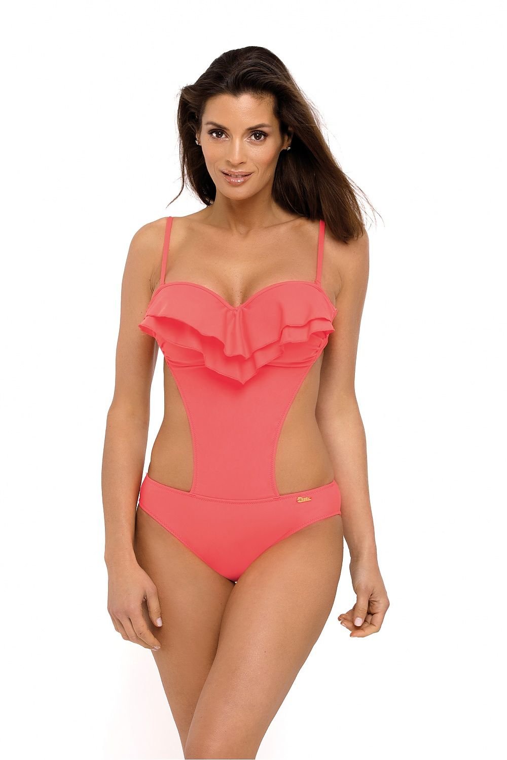 Modern Ruffle One Piece Swimsuit