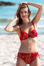 Load image into Gallery viewer, Red Italian Made Swimsuit Bikini

