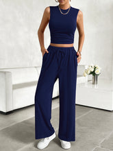Load image into Gallery viewer, Activewear Set | Mock Neck Top and Drawstring Pants Set
