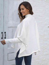 Load image into Gallery viewer, Womens Sweater-Simple Loose Hem Plain Sweater
