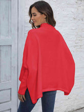 Load image into Gallery viewer, Womens Sweater-Simple Loose Hem Plain Sweater
