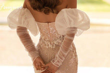 Load image into Gallery viewer, Mermaid Wedding Dress-Off the Shoulder Bridal Gown | Wedding Dresses
