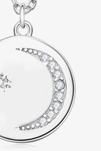 Load image into Gallery viewer, Moissanite Necklace-Moissanite Round Pendant Necklace | moissanite necklace
