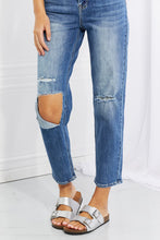 Load image into Gallery viewer, RISEN Full Size Emily High Rise Relaxed Jeans | Blue Jeans
