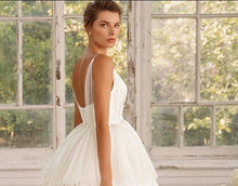 Load image into Gallery viewer, A Line Beach Wedding Dress-V-Neck A-Line Wedding Dress | Wedding Dresses
