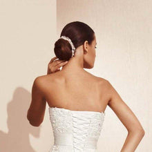 Load image into Gallery viewer, Strapless Wedding Dress-A-Line Lace-Up Wedding Dress | Wedding Dresses
