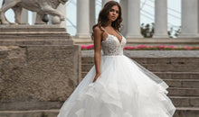 Load image into Gallery viewer, Lace Ball Gown Wedding Dress- Sexy Wedding Dress | Wedding Dresses
