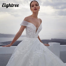 Load image into Gallery viewer, Sexy Wedding Dress-Off-Shoulder Bridal Gown Lace Appliques | Wedding Dresses
