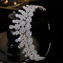 Load image into Gallery viewer, Bridal Tiara Headband-Wedding Princess Crown | 0
