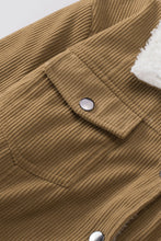 Load image into Gallery viewer, Womens Jacket-Snap Down Casual Collared Jacket
