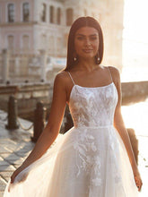 Load image into Gallery viewer, Beach Wedding Dress-Simple Backless Bridal Gown | Wedding Dresses

