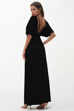 Load image into Gallery viewer, Womens Dress-Backless Strappy Neck Maxi Dress | Dresses/Maxi Dresses
