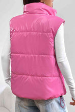 Load image into Gallery viewer, Womens Vest-Zip Up Collared Vest for Women
