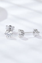 Load image into Gallery viewer, Moissanite Stud Earrings-Good Days Ahead Moissanite Stud Earrings | moissanite earrings
